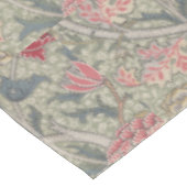William Morris Cray  Bloemenroze groen Tafelkleed (Gekanteld)