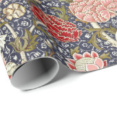 William Morris Cray bloemmotief Cadeaupapier (Rol Hoek)