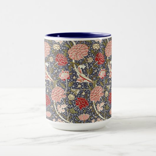 William Morris Cray bloemmotief Mok (Midden)