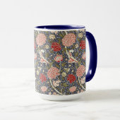 William Morris  Cray bloemmotief Mok (Voorkant rechts)