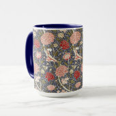 William Morris  Cray bloemmotief Mok (Voorkant links)