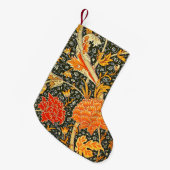 William Morris Cray Bloemmotief Vintage Kleine Kerstsok (Voorkant (Hangend))