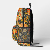 William Morris Cray Bloempatroon Vintage Bedrukte Rugzak (Rechts)