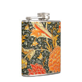 William Morris Cray Bloempatroon Vintage Heupfles (Rechts)