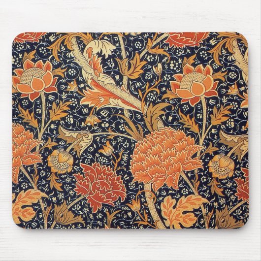 William Morris Cray Bloempatroon Vintage Muismat (Voorkant)