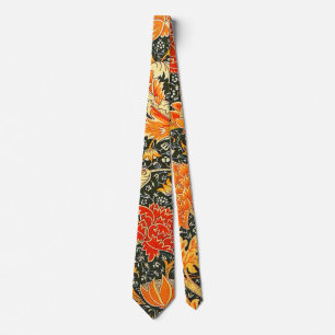 William Morris Cray Bloempatroon Vintage Stropdas