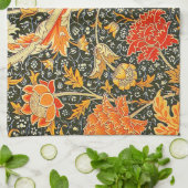William Morris Cray Bloempatroon Vintage Theedoek (Gevouwen)