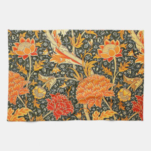 William Morris Cray Bloempatroon Vintage Theedoek