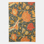 William Morris Cray Bloempatroon Vintage Theedoek (Verticaal)