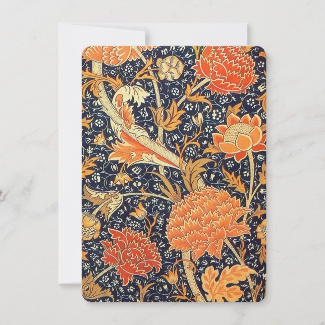 William Morris Cray Floral Art Nouveau Pattern (Voorkant)