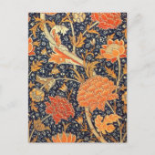 William Morris Cray Floral Art Nouveau Pattern Briefkaart (Voorkant)