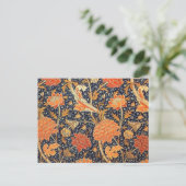 William Morris Cray Floral Art Nouveau Pattern Briefkaart (Staand voorkant)