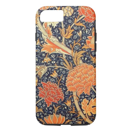 William Morris Cray Floral Art Nouveau Pattern Case-Mate iPhone Case (Achterkant)