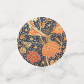 William Morris Cray Floral Art Nouveau Pattern Confetti (Kleine voorkant)