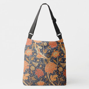 William Morris Cray Floral Art Nouveau Pattern Crossbody Tas