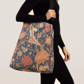 William Morris Cray Floral Art Nouveau Pattern Crossbody Tas (Dichtbij)