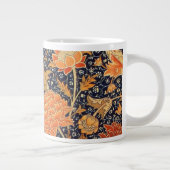 William Morris Cray Floral Art Nouveau Pattern Grote Koffiekop (Rechts)