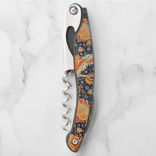 William Morris Cray Floral Art Nouveau Pattern Kurkentrekker (Voorkant)