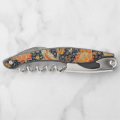 William Morris Cray Floral Art Nouveau Pattern Kurkentrekker (Achterkant)