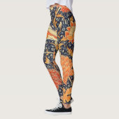 William Morris Cray Floral Art Nouveau Pattern Leggings (Links)