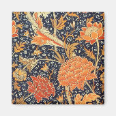 William Morris Cray Floral Art Nouveau Pattern Magneet (Voorkant)