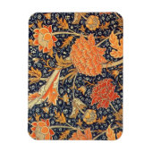 William Morris Cray Floral Art Nouveau Pattern Magneet (Verticaal)