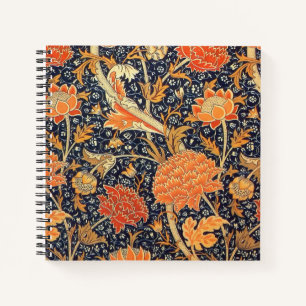 William Morris Cray Floral Art Nouveau Pattern Notitieboek