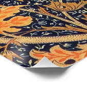 William Morris Cray Floral Art Nouveau Pattern Poster (Hoek)