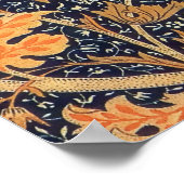 William Morris Cray Floral Art Nouveau Pattern Poster (Hoek)