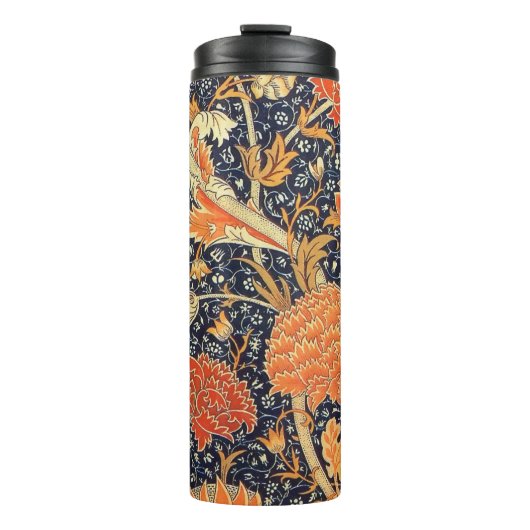 William Morris Cray Floral Art Nouveau Pattern Thermosbeker (Voorkant)