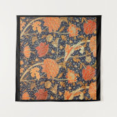 William Morris Cray Floral Art Nouveau Pattern Wandkleed (Voorkant (horizontaal))