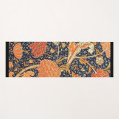 William Morris Cray Floral Art Nouveau Pattern Yogamat (Voorkant (horizontaal))