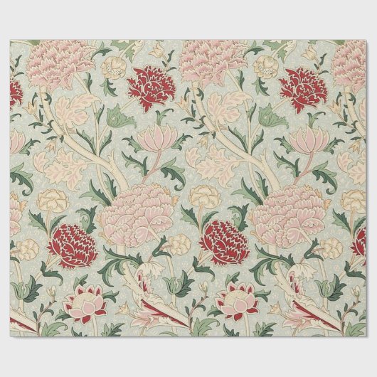 William Morris Cray Floral Cadeaupapier (Vlak)