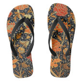 William Morris - Cray,  patroon Teenslippers (Voetbed)