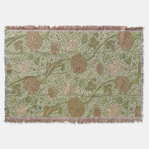 William Morris Cray Sage Bloem Bloemstuk Botanisch Deken