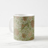 William Morris Cray Sage Bloem Bloemstuk Botanisch Koffiemok (Voorkant links)