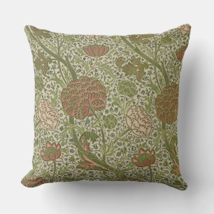William Morris Cray Sage Bloem Bloemstuk Botanisch Kussen