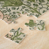 William Morris Cray Sage Bloem Bloemstuk Botanisch Legpuzzel (Zijkant)