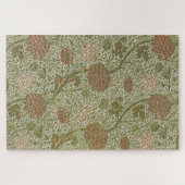 William Morris Cray Sage Bloem Bloemstuk Botanisch Legpuzzel (Horizontaal)