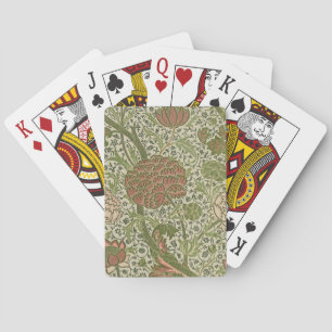 William Morris Cray Sage Bloem Bloemstuk Botanisch Pokerkaarten