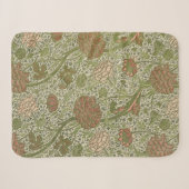 William Morris Cray Sage Bloem Bloemstuk Botanisch Sherpa Deken (Voorkant (horizontaal))