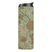 William Morris Cray Sage Bloem Bloemstuk Botanisch Thermosbeker (Gedraaid links)