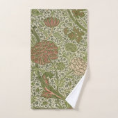 William Morris Cray Sage Bloemen Plantaardige Bad Handdoek (Handdoek)