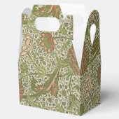 William Morris Cray Sage Bloemen Plantaardige Bedankdoosjes (Geopend)