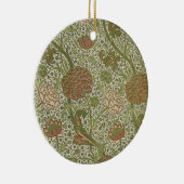 William Morris Cray Sage Bloemen Plantaardige Keramisch Ornament (Rechts)