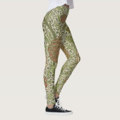 William Morris Cray Sage Bloemen Plantaardige Leggings (Rechts)
