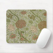 William Morris Cray Sage Bloemen Plantaardige Muismat (Met muis)