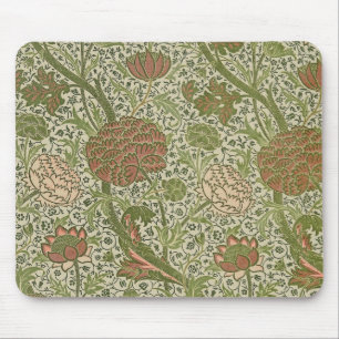William Morris Cray Sage Bloemen Plantaardige Muismat