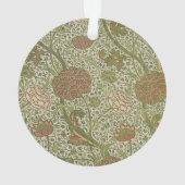 William Morris Cray Sage Bloemen Plantaardige Ornament (achterkant)