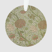 William Morris Cray Sage Bloemen Plantaardige Ornament (voorkant)